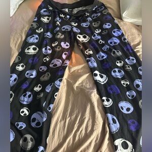 Disney Nightmare Before Christmas Men's Jack Skellington Pajama Pants, Size L